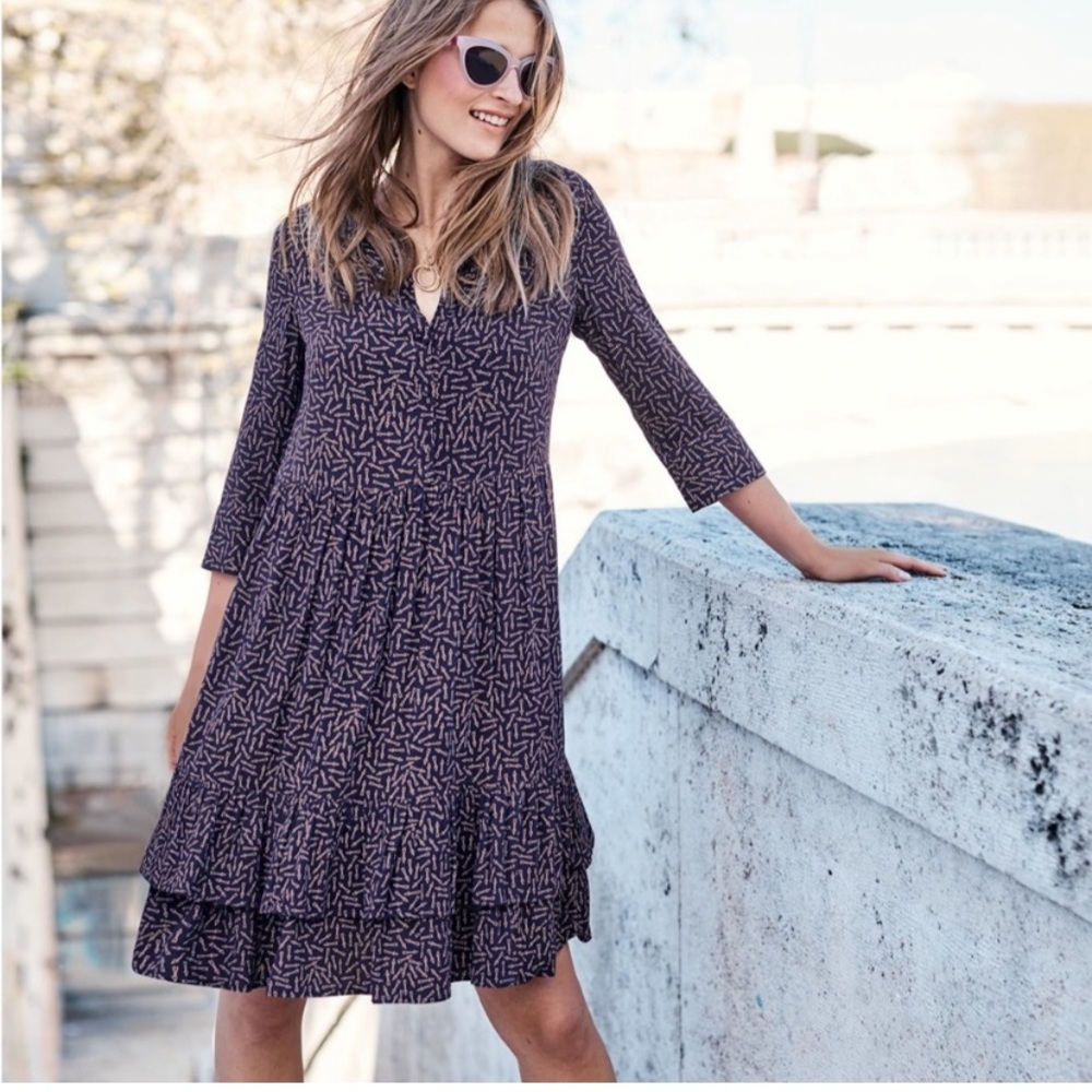 Boden Arrow Swing Dress size 10